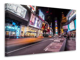 5-piece-canvas-print-times-square-at-night