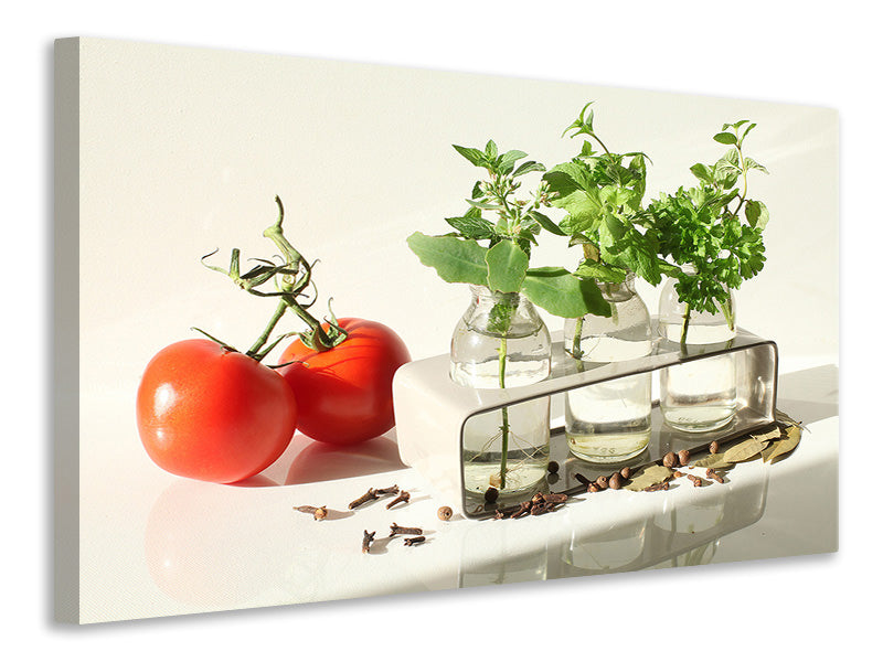 5-piece-canvas-print-tomatoes-and-herbs