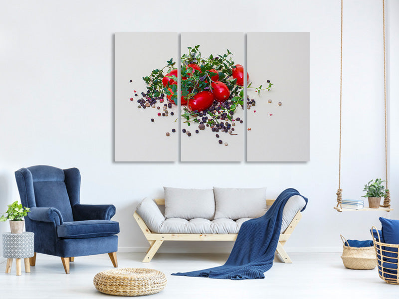 modern-3-piece-canvas-print-tomatoes-and-thyme