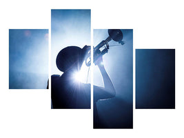 4-piece-canvas-print-trumpet-player