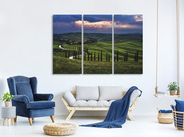 panoramic-3-piece-canvas-print-tuscany-crete-senesi