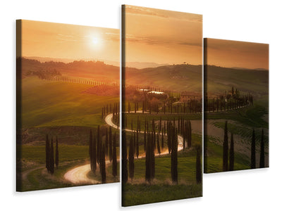 4-piece-canvas-print-tuscany-evening