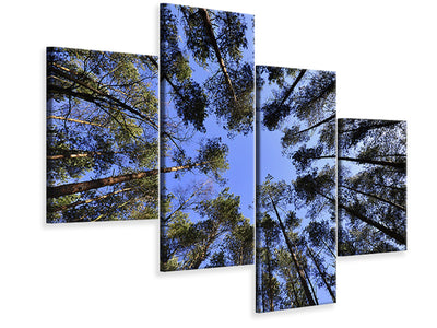 5-piece-canvas-print-under-high-treetops