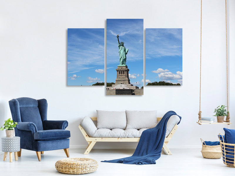 modern-4-piece-canvas-print-view-of-the-statue-of-liberty