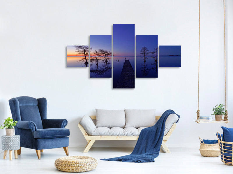panoramic-3-piece-canvas-print-waiting-ii