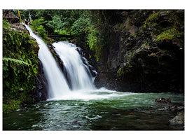 4-piece-canvas-print-waterfall-in-the-evening-light