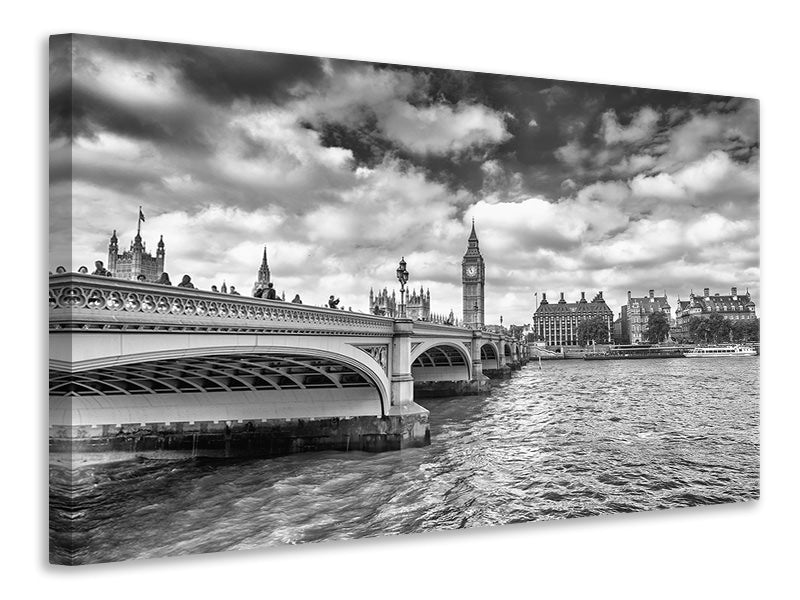 modern-4-piece-canvas-print-westminster-bridge