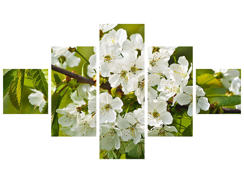4-piece-canvas-print-white-flowers-in-xl