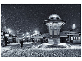 modern-4-piece-canvas-print-winter-in-sarajevo