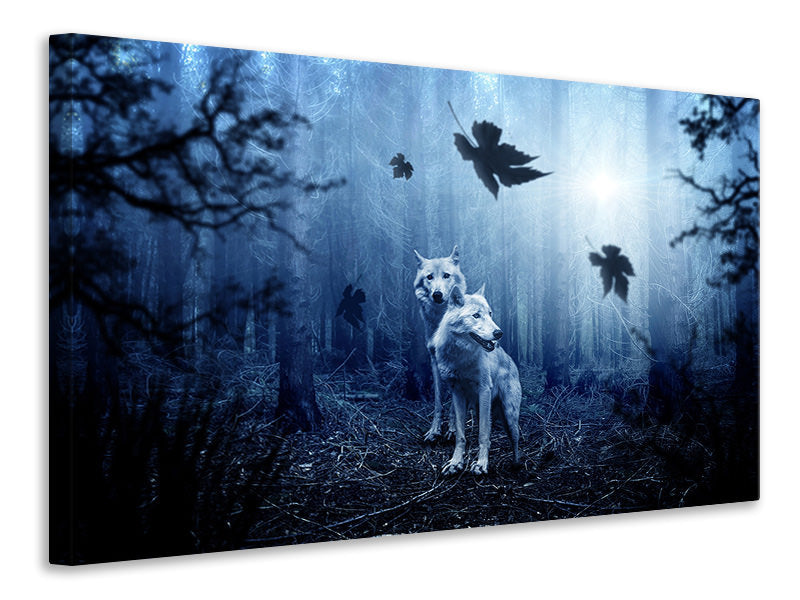 4-piece-canvas-print-wolf39s-couple