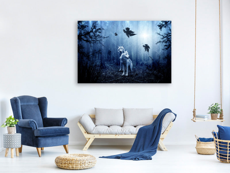 4-piece-canvas-print-wolf39s-couple