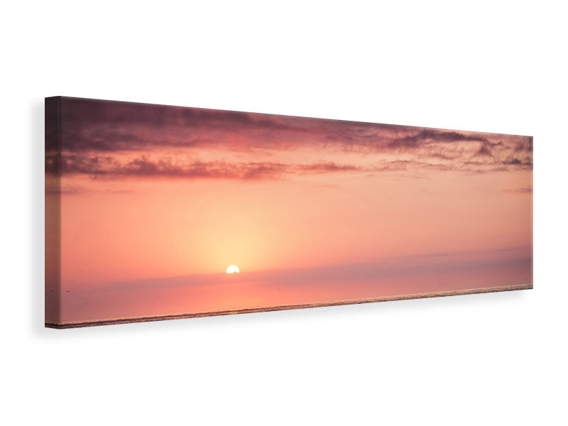 4-piece-canvas-print-wonderful-sunset-on-the-horizon