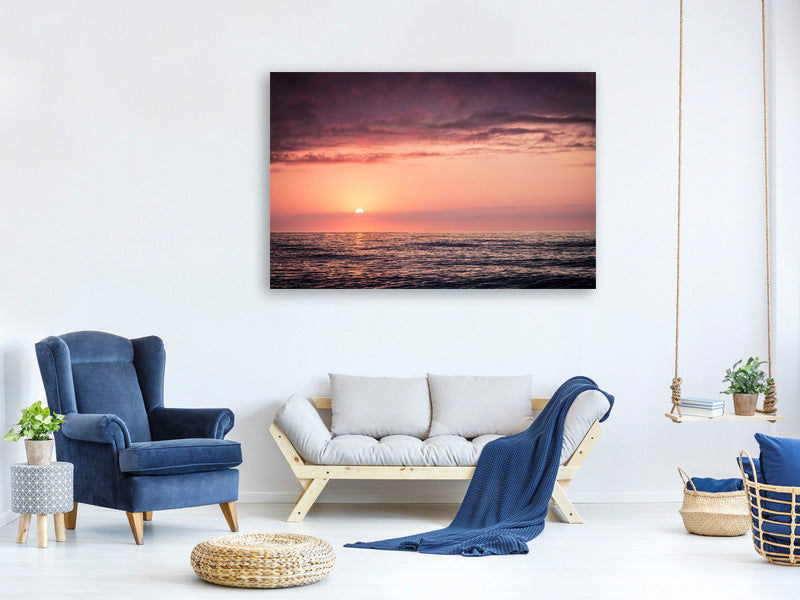 4-piece-canvas-print-wonderful-sunset-on-the-horizon