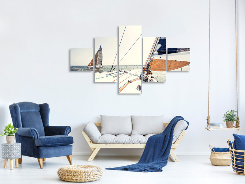 modern-4-piece-canvas-print-yacht