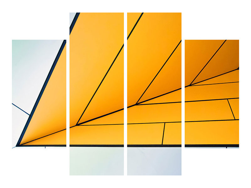 5-piece-canvas-print-yellow-dart