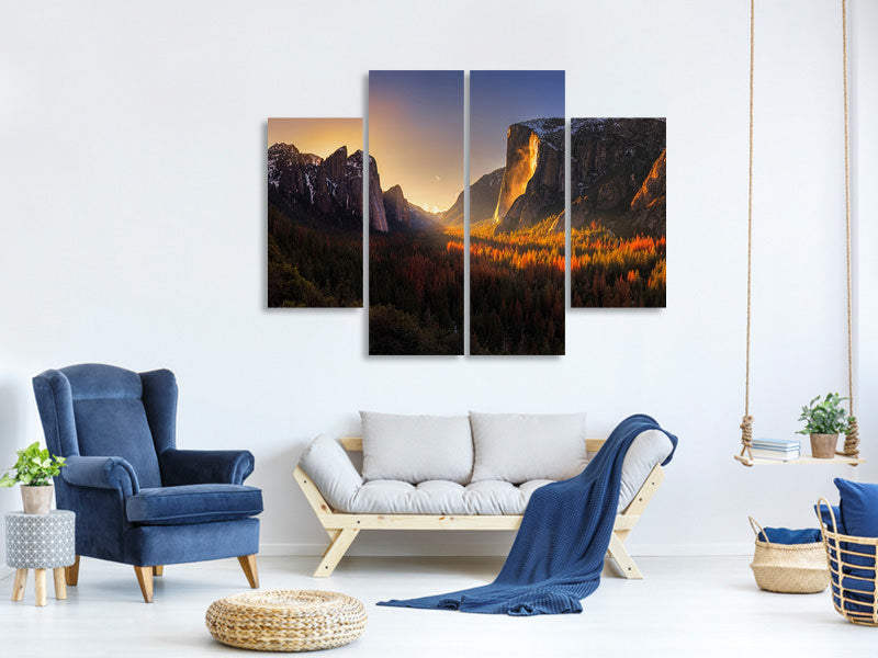 canvas-print-yosemite-firefall