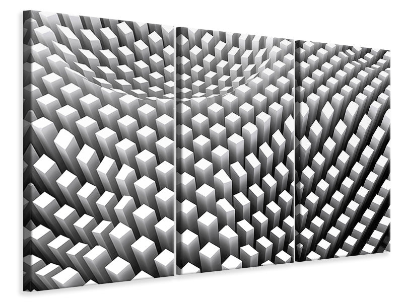3-piece-canvas-print-3d-raster-design