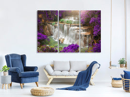 3-piece-canvas-print-photowallpaper-garden-eden