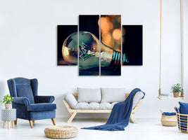 4-piece-canvas-print-a-lightbulb