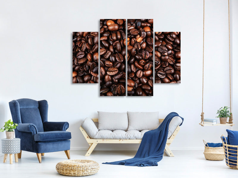 4-piece-canvas-print-coffee-beans-in-xxl