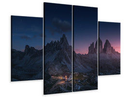 4-piece-canvas-print-drei-zinnen