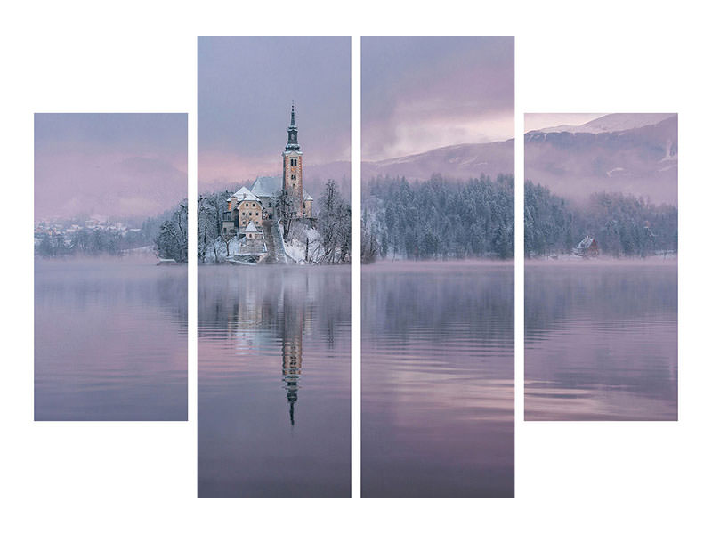 4-piece-canvas-print-frozen-fairytale