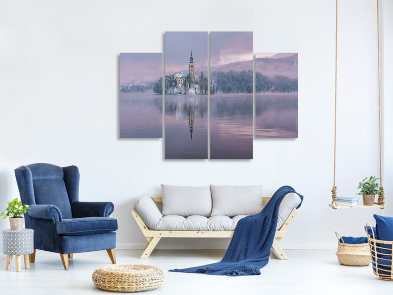 4-piece-canvas-print-frozen-fairytale