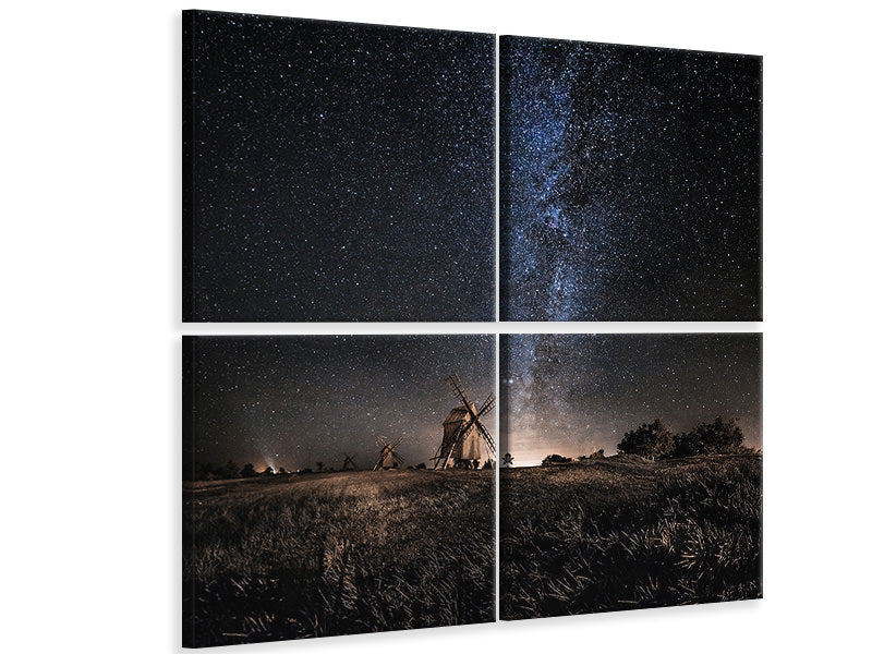 4-piece-canvas-print-galaxy-rising