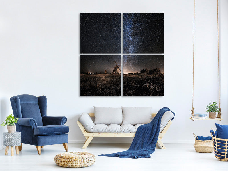 4-piece-canvas-print-galaxy-rising