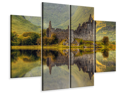 4-piece-canvas-print-kilchurn