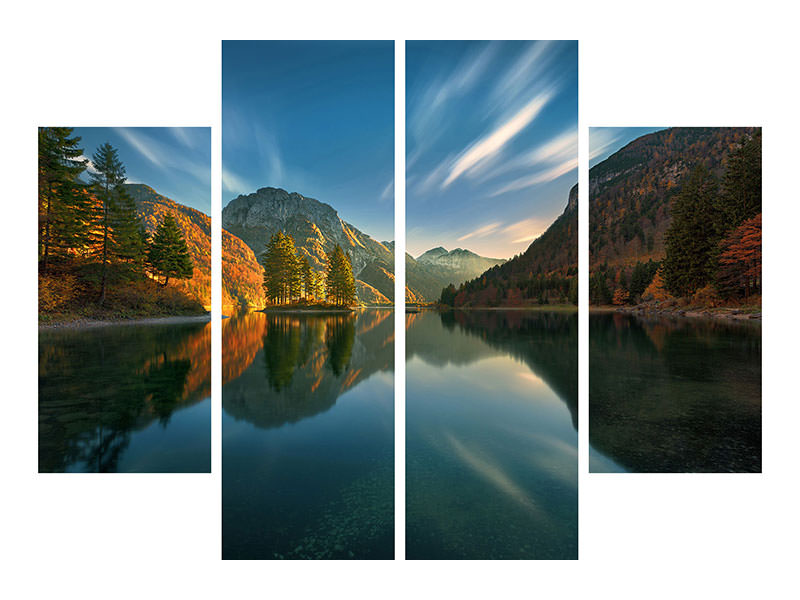 4-piece-canvas-print-magic-lake
