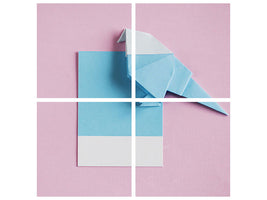 4-piece-canvas-print-origami-bird