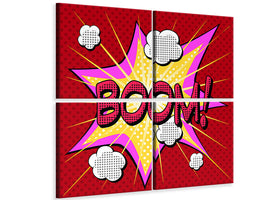 4-piece-canvas-print-pop-art-boom