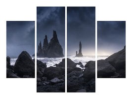 4-piece-canvas-print-reynisdrangar