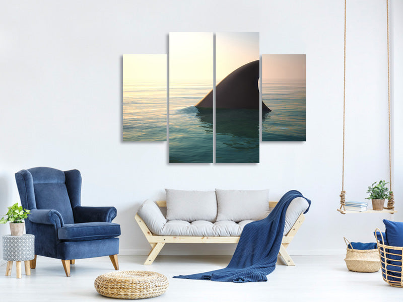 4-piece-canvas-print-shark-fin