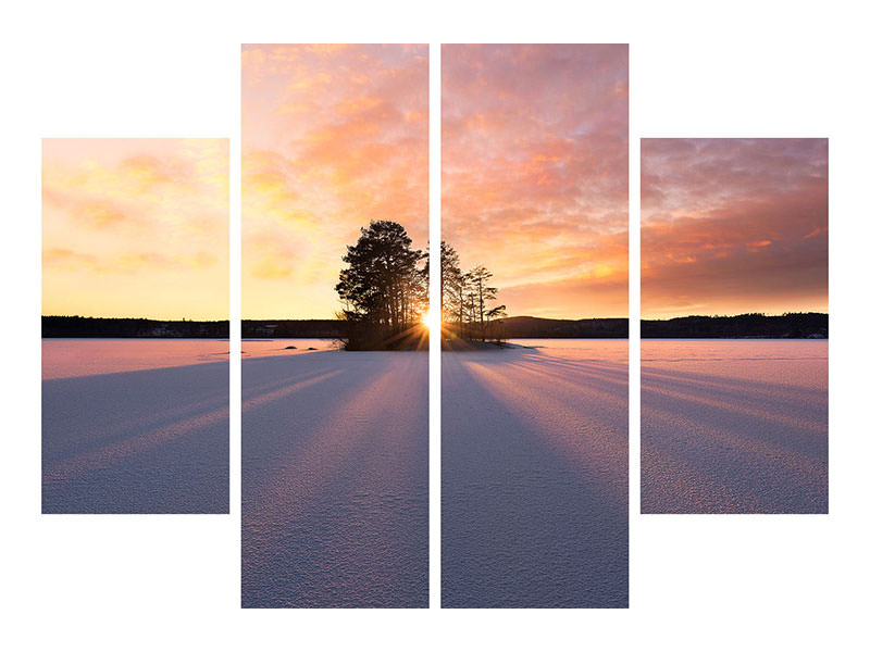 4-piece-canvas-print-sun-kissed
