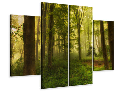4-piece-canvas-print-the-little-tree