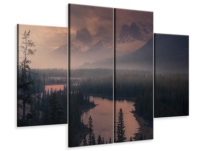 4-piece-canvas-print-the-revenant