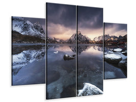 4-piece-canvas-print-winter-light