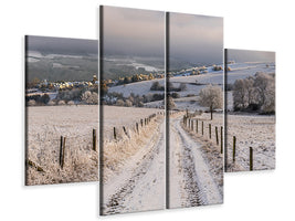4-piece-canvas-print-winter-wonderland