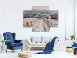 4-piece-canvas-print-winter-wonderland