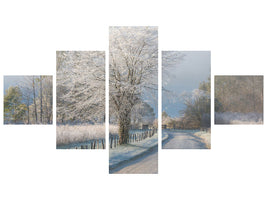 5-piece-canvas-print-a-frosty-morning