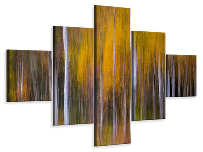 5-piece-canvas-print-abstract-fall