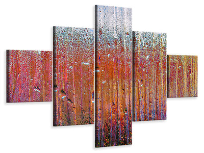 5-piece-canvas-print-behind-glass