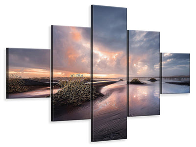 5-piece-canvas-print-black-sand