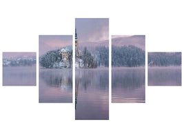 5-piece-canvas-print-frozen-fairytale