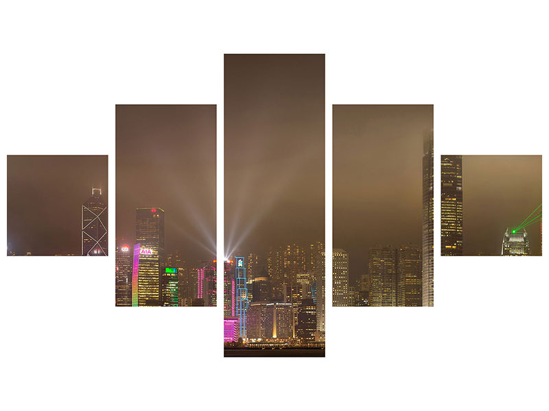 5-piece-canvas-print-hong-kong-island