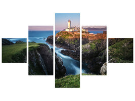 5-piece-canvas-print-ireland-fanad-head-lighthouse