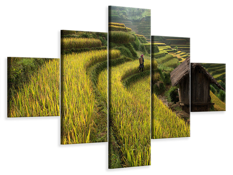 5-piece-canvas-print-keep-walking