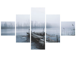 5-piece-canvas-print-left-for-winter